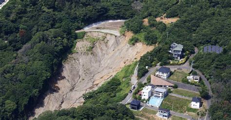 土石流警戒区域 静岡県